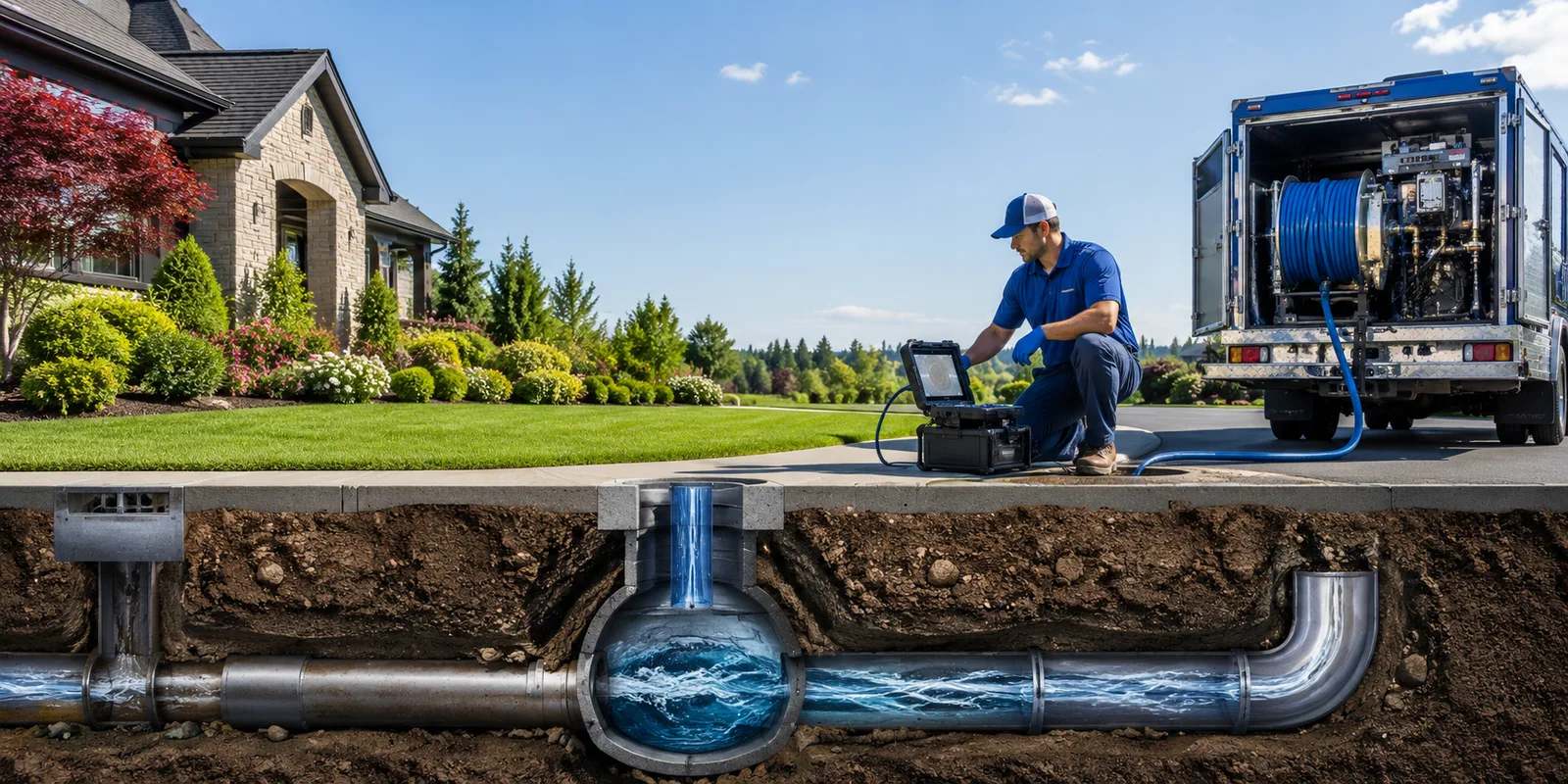 Drainage restoration information for Urania, LA